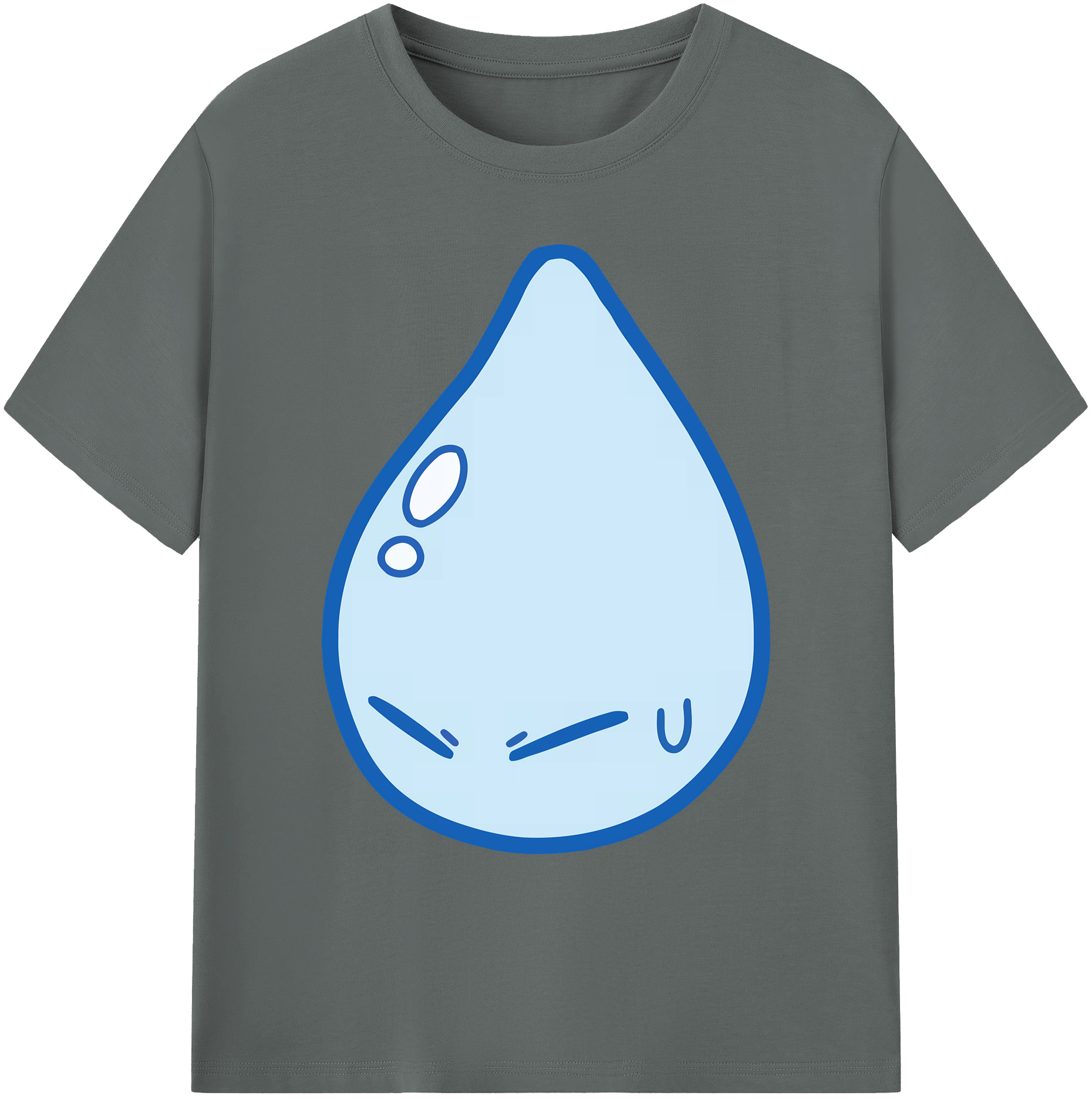 （画像用） 転スラ Regarding Reincarnated to Slime 綿100％ メンズ半袖Tシャツ｜肌触りやわらか＆通気性